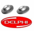 Set discuri frana fata 284mm Delphi Corsa D